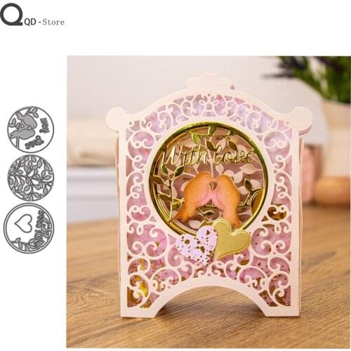 Christmas Photo Frame Accessories Cutting Dies Stamps Dies Scrapbooking Mold Cut Childrens Handmade Tools DIY Craft Decoration