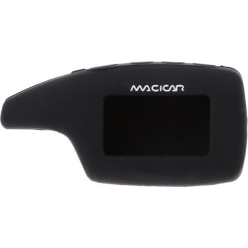 Silicone Case Shell For Scher-khan Magicar 5 Two Way Car Alarm LCD Remote-M18