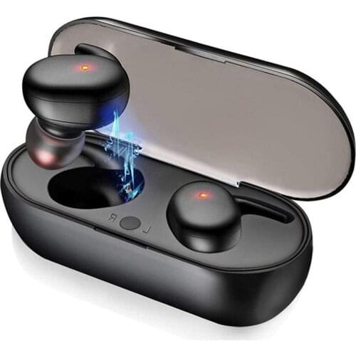 Y30 Bluetooth Wireless Earphone 5.0 Sport Bluetooth Headset Earbuds Handfree Portable with Charging Box 3D Stereo Sound