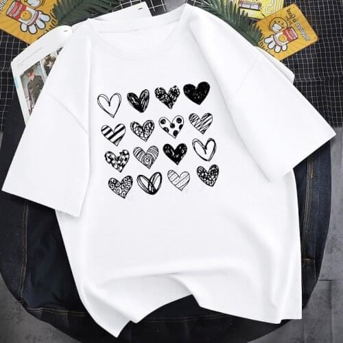 Women 90s Love Sweet Style 2021 Trend Valentines Day Spring Summer Fashion Clothes Print Tee Top Tshirt Female Graphic T-shirt