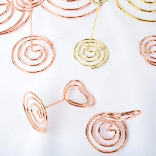 1pcs cross-plating love business card holder metal stainless steel notes wedding card creative ornaments