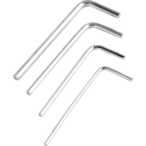 4PCS/SET 1.5MM/2MM/2.5MM/3MM Hex Wrench Hexagon Key Screwdriver Kit Set For Bicycle Motorcycle Repair Tools For 3D Printer Parts