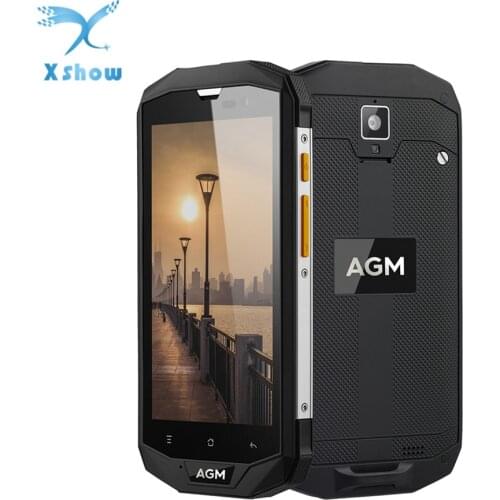 AGM A8 SE IP68 Waterproof 4G smartphone QUALCOMM MSM8916 5.0"HD 4050mAh 2GB+16GB 8MP Water Dust Shock Proof Mobile Phone