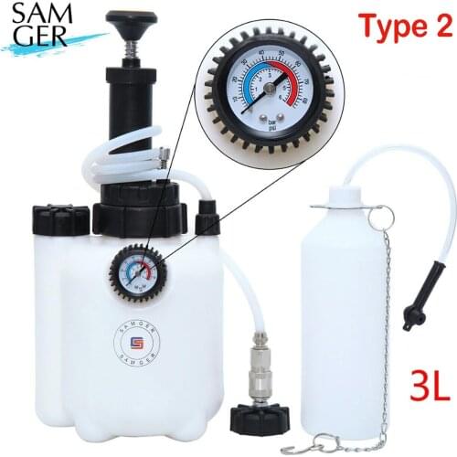 Samger Auto Brake Bleeder Bleeding Air Pressure Brake Bleeder Tool Fluid Bleed Car Brake Bleeder Fluid Oil Change Tool