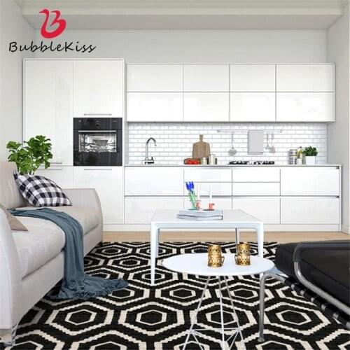 Bubble Kiss Nordic Style Black White Geometric Pattern Carpets For The Modern Living Room Home Kids Room Decor Area Rugs Mats