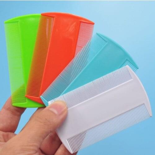5PC Pet Flea Comb Double-sided Dense-toothed Double-row Flea Comb Remove Pet Hair Removal Comb Clean Lice Combs