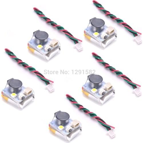 JHE42B-s JHE42B s Finder 5V Super Loud Buzzer Tracker 100DB with LED Buzzer Alarm For flight controller FPV RC Drone