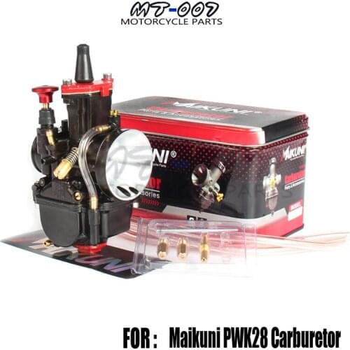 28mm Universal carbs for Mikuni Maikuni PWK28 Carburetor Parts Scooters With Power Jet Motorcycle ATV