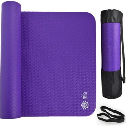 Yoga Mat, Non-Slip Exercise Mat NBR Rubber Material Fitness&Workout Mat with