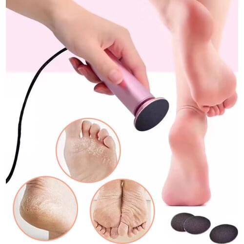 Multifunction Electric Remove Calluses Hardness Dead Skin Heels Grinding Pedicure Foot Grinder Pedicure Instoc 2
