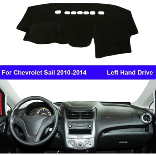 Auto Car Dashboard Cover DashMat Carpet Cape For Chevrolet Sail 2010 - 2014 Center Console Protector Sun-Shade 2013 2012 2011