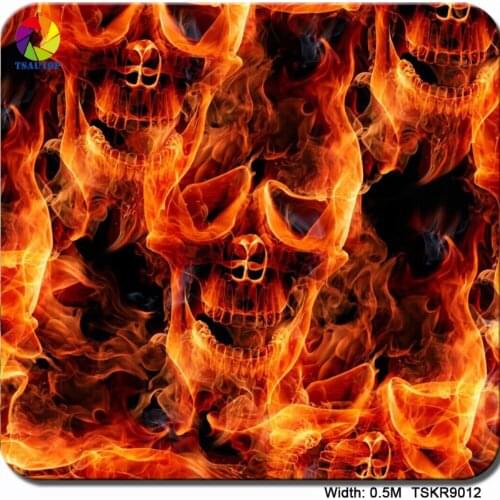 Free shipping TSAUTOP Water Transfer Printing Film Size 0.5m x 2m/10m Hydro Transfer Film Hydrographic Film WDF9012B