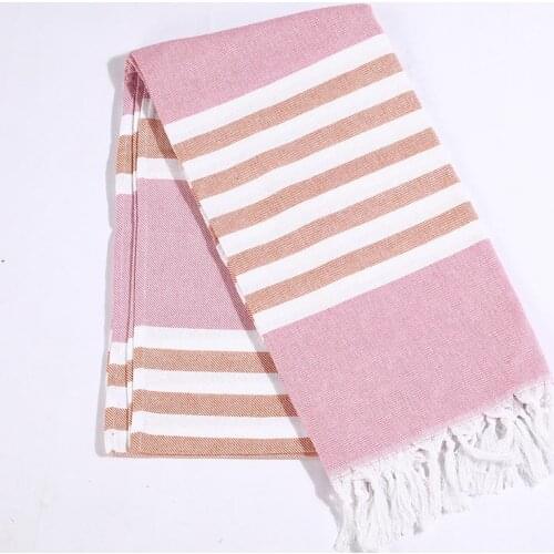 Cotton Extra Large Turkish Bath Towel with Tassels Travel Camping Shawl Beach Gym Pool Blanket Women Winter Scarf 100x180cm
