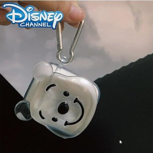 Disney Winnie the Pooh Transparent Earphone Case For Apple Airpods 1 2 Cover Headphones Silicone Protective Case For Airpods Pro
