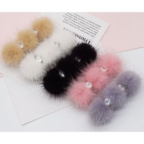 Pets Dogs Grooming Pet dog hair accessories handmade hair ball hairpin dog jewelry accessories hairpin 20pcs/lot