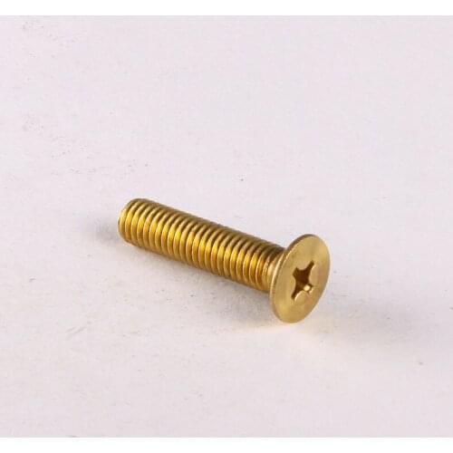 5PCS Brass Crosshead Screw/Flat Screw/Countersunk Head Screws / Bolts M5*8-5*40 GB819