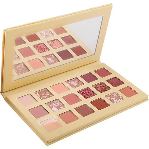 5 Piece Vegan Natural Eyeshadow Palette Private Label Custom Eye Shadow Pallete No Brand