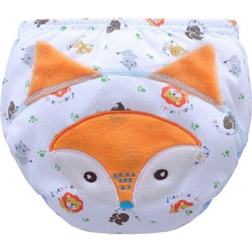 Newborn Cloth diaper adjustable reusable cartton breathable baby diaper Nappies for infant Washable Nappy 0-3 years CM