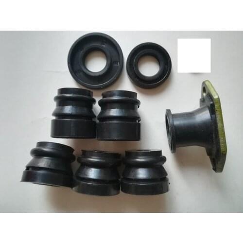 AV BUFFER SHOCK MOUNTING RUBBER DAMPER,Oil seal with Intake Manifold fits Chinese chainsaw parts 4500/5200/5800/43cc/45cc