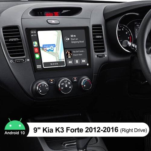 9 Inch Radio 1 Din Android 10 Car Stereo Multimedia Player Autoradio Carplay Head Unit Reverse Camera For Kia K3 Forte 2012-2016