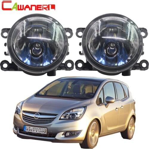 Cawanerl For Opel Meriva A 2006-2010 100W H11 Car Light Styling Halogen Bulb Fog Light Daytime Running Lamp DRL 12V High Power