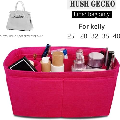 For H K e 20 ll 25 y 28 32 35 40 Felt Bag Organizer Insert Bag Shapers Bag Purse Organizers-3MM Premium Felt(Handmade/20 Colors