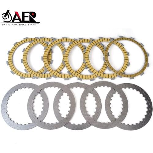 JAER Clutch Friction Disc Plates for Honda CBR600F Hurricane CBR500F CB-1 CB400F CBX400F CBX550 CBR400 NC23 CB400 VTEC CB400SF