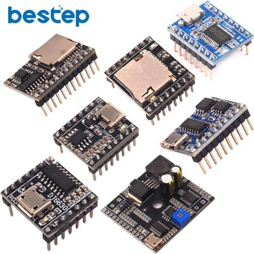 JQ8400-FL-10P Voice 32M Memory Module USB Serial Port Control Directly Copy MP3 Sound Quality DJ6630/JQ6500/JQ8900/JQ8400