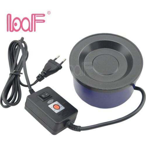 EU/US plug LOOF 1pc 80W Keratin Glue Pot Glue Stove With Temperature Controller For Pre bonded Keratin Hair Extension Use