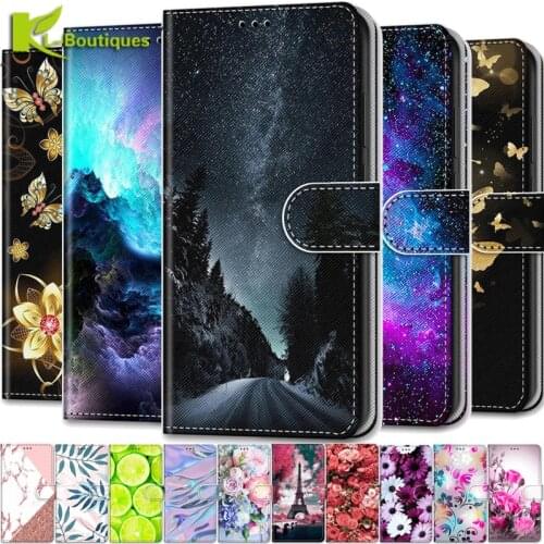 KL Leather Magnetic Case For iPhone SE 2020 SE2 13 Mini 13Pro 12Pro 12 11 Pro Max Phone Cover Flip Wallet Painted Funda Etui
