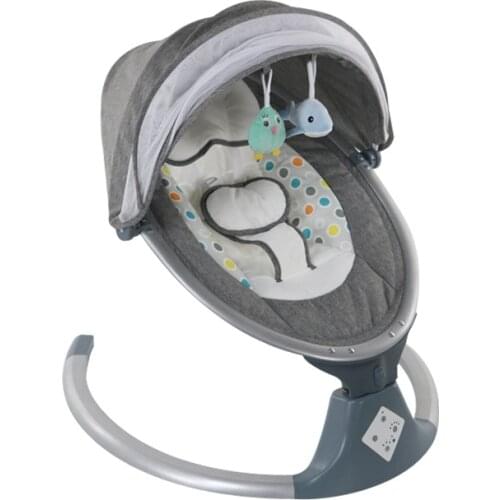 Creative Cradle for Newborn Sleeping Basket Bassinets Infant Swing Electric Rocking Chair Bed Neonato Culla Baby Rocker AC50YL