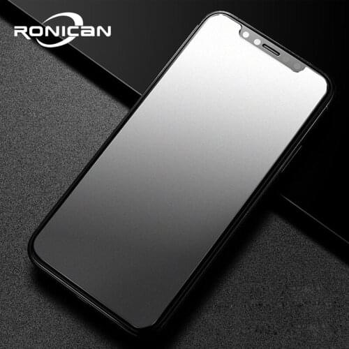Matte Glass on iPhone 8 Plus tempered glass 9h hardness iPhone 6 7 explosion-proof protective frosted glass For iPhone Xs max XR