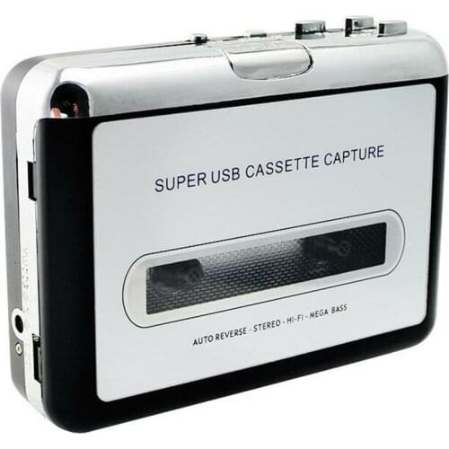 Mini USB Cassette Tape to MP3 CD Converter Capture Audio Music Player Portable Tape Player