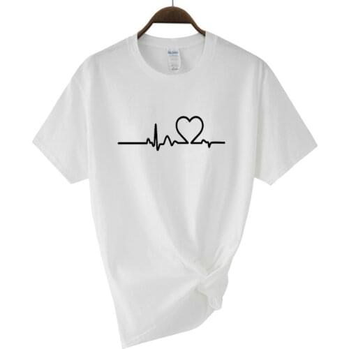 2021 New Brand Ladies T-shirts Women Fashion Printing Short-sleeved Tops Love Girls T-shirts Ladies Cotton Princess T-shirts