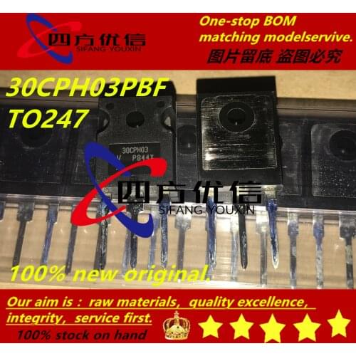 SIFANGYOUXIN 100% new original (10PCS) 30CPU04PBF 30CPU04 30CPH03PBF 30CPH03 TO247