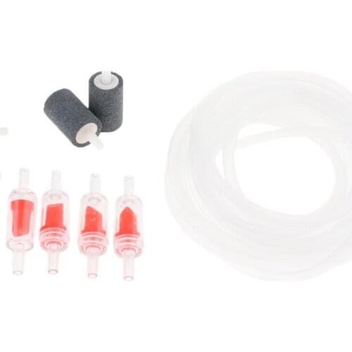 Airline Tubing with Air Stone, Check Valves, Connectors Air Pump Accessories