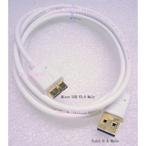 High quality pure copper Micro USB V3.0 Charging data line Micro B Male USB3.0 Cable Usb3.0 Mobile HDD Note3 USB3 USB3.0 Cable