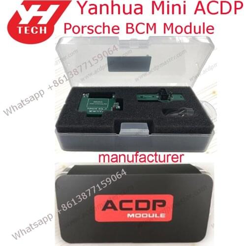 Yanhua ACDP Module 10 with license for Porsche BCM year 2010-2018 adding key all-key-lost