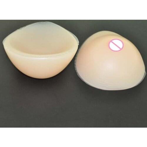 1pair 800g C cup Beige Drop silicone breasts forms Inset pad protesis de senos Enlarge Fake Boobs Tits dress form for woman