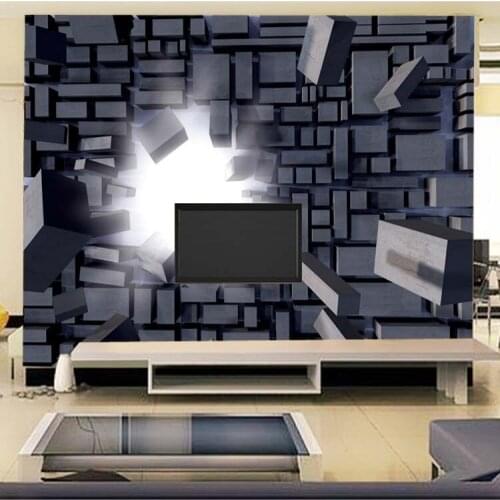 3D stereo wallpaper mural background simple bedroom modern romantic landscape pastoral scenery Custom sizes