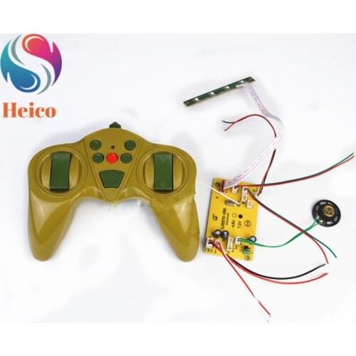 6 Channels Mini 2.4G Remote Control Handle Adapter Board for RC Tank Car Chassis Toy Controller Kit