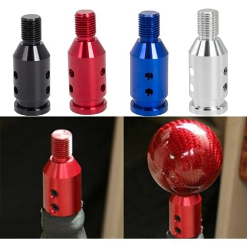 Car Universal 14mm Manual Gear Shift lever Knob Converter Adapter For Car Threaded Shifter Transmission Stick Head Adapter
