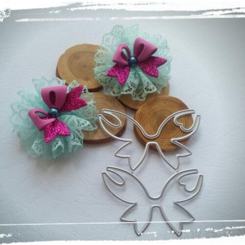 Bow knot beautiful flower knot bracelet flower knot metal cutting die clipping book paper knife die stamping die new die