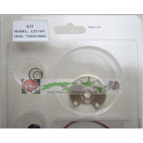 Free Ship Turbo Repair Kit rebuild For AUDI A3 VW GOLF Touran BKD AZV BKP 2.0L GT17 724930 724930-0008 724930-5009S Turbocharger