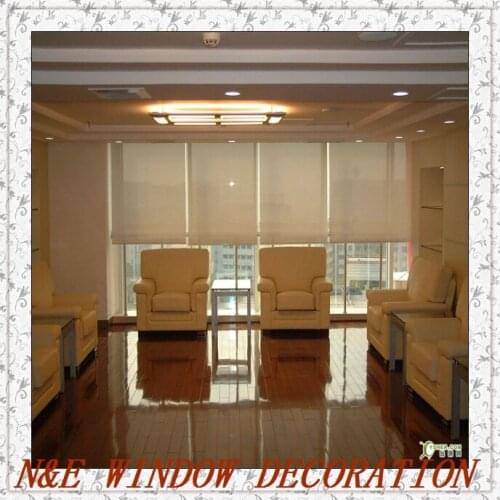 Free shipping roller blinds 100% blackout with customized size high- quality livingroom/office window blinds