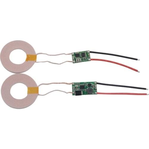 5V 2A Wireless Power Supply Module Large Current Wireless Charger Module Transmitter Receiver Charging Coil Module