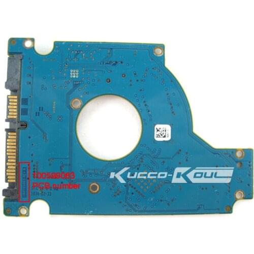 Hard drive parts PCB logic board printed circuit board 100599063 for Seagate 2.5 SATA hdd data recovery hard drive repair