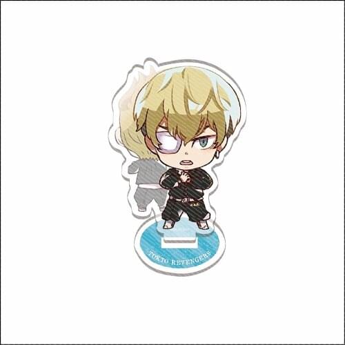 Anime Tokyo Revengers Figure Cosplay Acrylic Stand Manjiro Ken Takemichi Hinata Atsushi Standing Model Plate Fans Collection