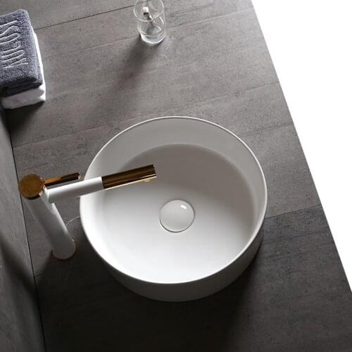 Ceramic Sanitary Ware China Basin Square Wall Hung Vessel Sinks Countertop Washbasin