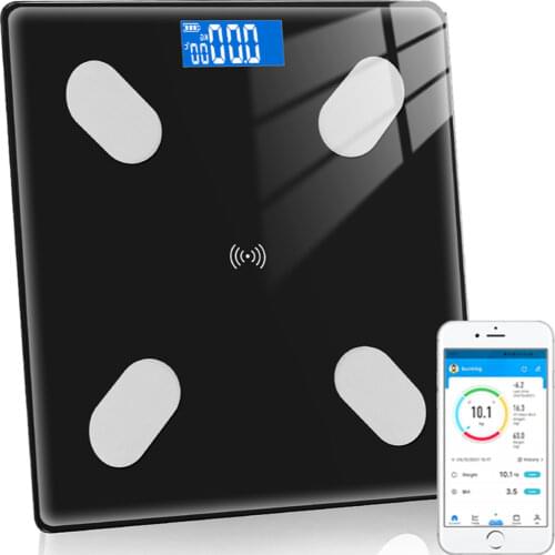 Hot Bluetooth Precision Weight Scale BMI Weight Smart Weight Scale New LED Digital Bathroom Weight Body Composition Analyzer